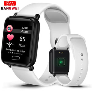 LIGE 2019 New Men Smart Watch Women Fitness Tracker Smart Wristband Heart Rate Blood Pressure Monitor Smart Bracelet Sport watch - virtualdronestore.com