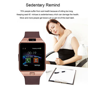 Bluetooth Smart Watch DZ09 Wearable Wrist Phone Watch Relogio 2G SIM TF Card For Iphone Samsung Android smartphone Smartwatch - virtualdronestore.com