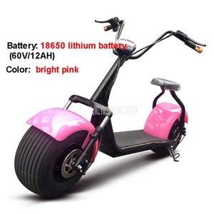 Cool Style Big 2 Wheel New Harley Electric Vehicle Adult Pedal Electric Bicycle Motorcycle Scooter With Seat Mileage 40km 1000W - virtualdronestore.com
