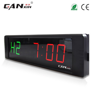 [Ganxin]1'' multifunction Digital countdown Clock 6 Digits Crossfit Timer LED gym Timer Stopwatch electronic desk clock - virtualdronestore.com