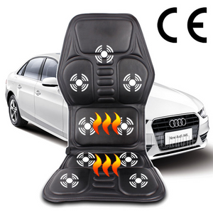 NEW Professional Electric Car Home Seat Massage Cushion Heating Massage Cervical Neck Back Hips Legs Household Chair Massager - virtualdronestore.com
