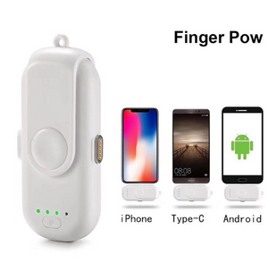 Pad Fingerpow 5 Charging Packs Powerbank Magnetic attraction Power Bank Charger for iPhone Android Type C Moblie Phones r20 - virtualdronestore.com