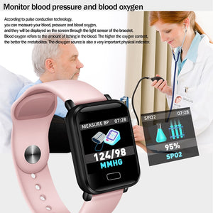 LIGE 2019 New Men Smart Watch Women Fitness Tracker Smart Wristband Heart Rate Blood Pressure Monitor Smart Bracelet Sport watch - virtualdronestore.com