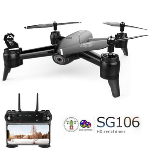 SG106 WiFi FPV RC Drone 4K Camera Optical Flow 1080P HD Dual Camera Aerial Video RC Quadcopter Aircraft Quadrocopter - virtualdronestore.com
