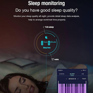 V12C 1.3 HD TFT Full Touch Screen Smart Watch Waterproof Blood Sleep Pressure Health Monitor Fitness Tracker Smart Watch - virtualdronestore.com