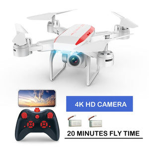 New professional KY606D RC Foldable Drone Quadcopter long fly time fpv Helicopter With 4K HD Wifi Camera VS ky601s drone - virtualdronestore.com