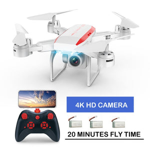 New professional KY606D RC Foldable Drone Quadcopter long fly time fpv Helicopter With 4K HD Wifi Camera VS ky601s drone - virtualdronestore.com