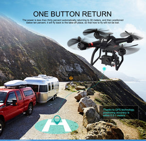 Bayang X22 Dual GPS RC Drone Brushless Motor 1080P FPV HD Camera With 3D Axis Adjustable Gimbal  Follow Me Mode - virtualdronestore.com