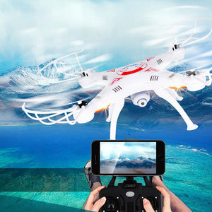 Abbyfrank X5C RC Drone Camera Airplane 0.3MP HD Drone 2.4G RC Toys Airplane 4 CH 6 Axis Remote Control Gyro Quadcopter Plane - virtualdronestore.com