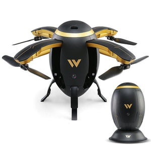 Exquisite Folding RC Quadcopter Aircaft Transformable Egg Drone G-Sensor Altitude Hold Wireless ABS 4 Channel 2.4GHz W5 - virtualdronestore.com