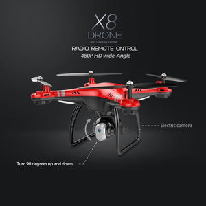 High Performance Drone Endurance 18 Minutes 360 degree Rolling Altitude Hold 480P/720P HD Camera FPV WIFI Quadcopter - virtualdronestore.com
