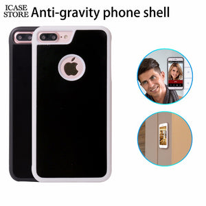 Anti-gravity Phone Case For iPhone X 8 7 6s Plus 6 5S Magical Anti Gravity Nano Suction Back Cover Antigravity case - virtualdronestore.com