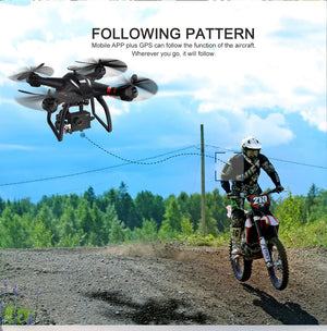 Bayang X22 Dual GPS RC Drone Brushless Motor 1080P FPV HD Camera With 3D Axis Adjustable Gimbal  Follow Me Mode - virtualdronestore.com