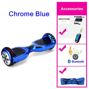 Chrome Gold Blue Hoverboards Balance Board Gyropode Oxboard Hoverboard Skateboard Electric Hoverboard Electrico Giroskuter - virtualdronestore.com
