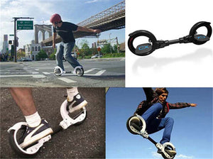 Rocking 2 wheels SkateCycle Sports Equipment Skate Cycle for Adult Kids Roller Foldable Drift Skateboard Stunt Scooter Board - virtualdronestore.com