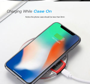 wireless Fast Charging Dock Cradle Charger for iphone XS MAX XR samsung xiaomi huawei - virtualdronestore.com