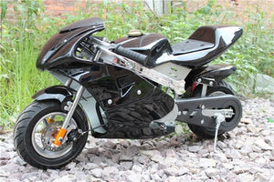 4-stroke 49cc two-wheel small off-road mountain mini motorcycle child petrol card moped - virtualdronestore.com