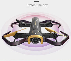 Foldable FPV Quadcopter XT-5 720P Camera Drone 2.4GHz 6-Axis RC Quadcopter Altitude Hold Drone Headless Remote Control Plane - virtualdronestore.com