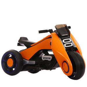 Children's Electric Motorcycle Toy Car with Early Education Function Baby Ride on Toy Car Can Sit on Double-engine Motorbike - virtualdronestore.com