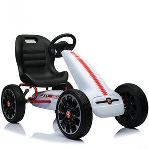 12 INCH EVA Wheel go kart, New Arrival Pedal Go Kart, Children's Four Wheel Pedal Go Cart Sports Toy Cars for Exercise Training - virtualdronestore.com