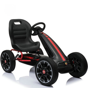 12 INCH EVA Wheel go kart, New Arrival Pedal Go Kart, Children's Four Wheel Pedal Go Cart Sports Toy Cars for Exercise Training - virtualdronestore.com