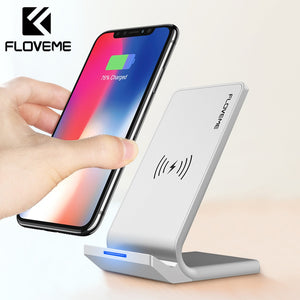 FLOVEME Universal Qi Wireless Charger For iPhone X XS XR 10W Fast Charger USB Wireless Charging For Samsung Galaxy S8 S9 Note 8 - virtualdronestore.com