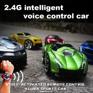 Voice Command Car with Smart Watch 2.4GHz Radio Control Voice-activated RC Car Toys Gifts BM88 - virtualdronestore.com
