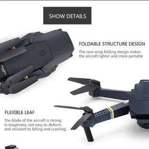 HD Aerial 1080PWiFi Folding Drone - virtualdronestore.com