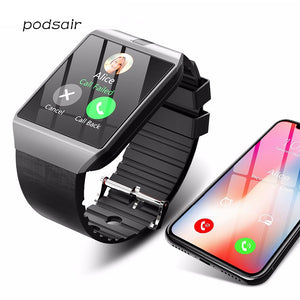Bluetooth Smart Watch DZ09 for Apple Watch with Camera 2G SIM TF Card Slot Smartwatch Phone for Android IPhone Xiaomi - virtualdronestore.com