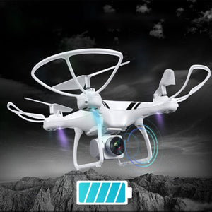 white camera drones profissional RC Drone Wifi FPV HD Adjustable Camera RC Quadcopter Drone 1800mAh profissional RC Drone - virtualdronestore.com