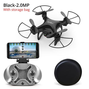 APEX RC Mini HD Camera Drone with HD 720P Upgrade Quadcopter Altitude Hold RC Helicopter Drones Mic Dron Quadrocopter Selfie Toy - virtualdronestore.com