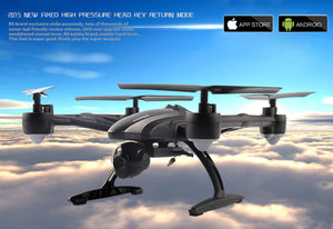 Smart WiFi FPV JXD 509W Android IOS Headless Aerial 6Axis 4CH RC Quadcopter RTF 2MP Camera Drone with Camera JXD 509G - virtualdronestore.com