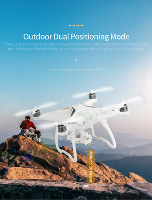 JJRC X6 GPS Drone Brushless Professional 5G Follow Me WiFi Fpv 1080P HD camera VS Selfie Rc Quadcopter Drone jjrc x9 heron x8t - virtualdronestore.com