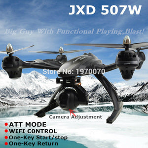 Newest JXD 507W Much Bigger than 509W 2.4G Transmitter Rc Quadcopter Drone 2MP Camera With ATT Mode Support Phone Wifi Control - virtualdronestore.com